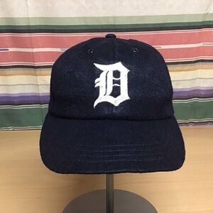 Vintage 50s/60s Annco Wool/Rayon Detroit Tigers Stretch back Hat Rare
